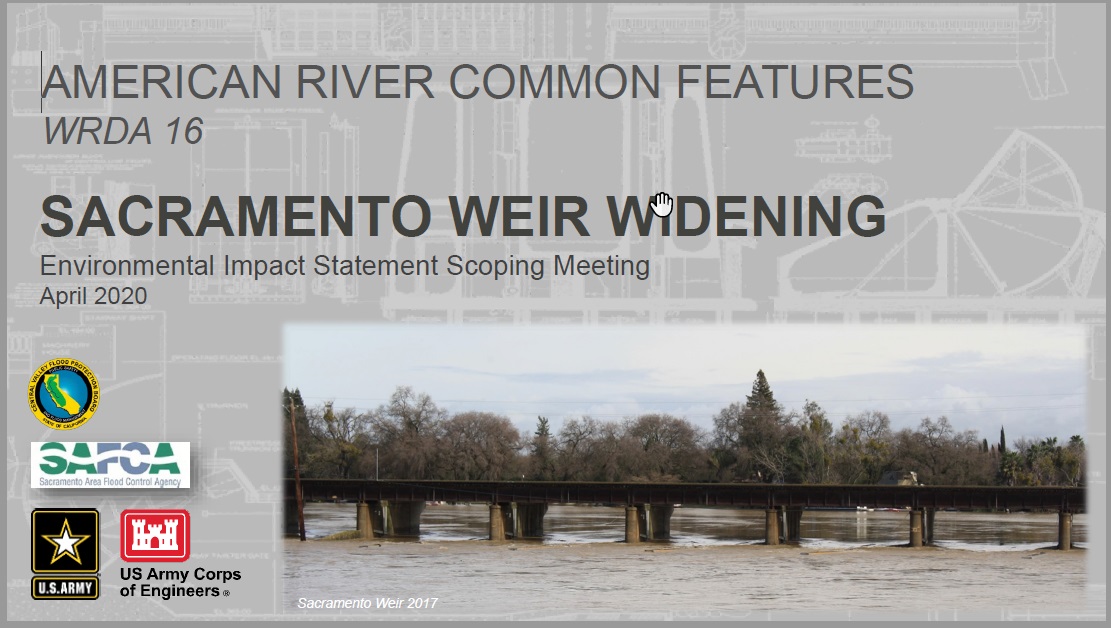 Sacramento Weir Widening Public Meeting Presentation